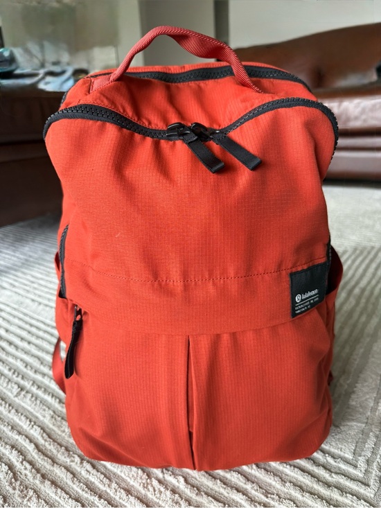 lululemon athletica Handbags - Lululemon Everyday 2 Backpack, Orange
